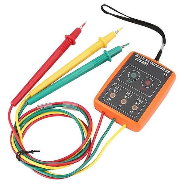 SM852B 3s pyörimisen testaaja ilmaisinmittari (oranssi) Orange