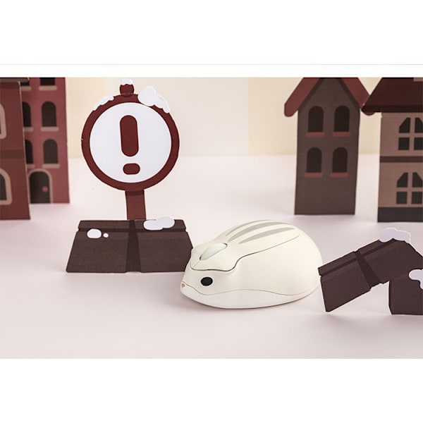 Hamster Mouse Trådlös Laptop Universal Beige