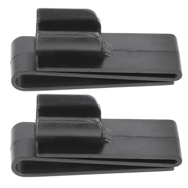 Golfklubtaske Klips Plastikklemme Holder Holdbar Sort Putter Klips Golf Tilbehør