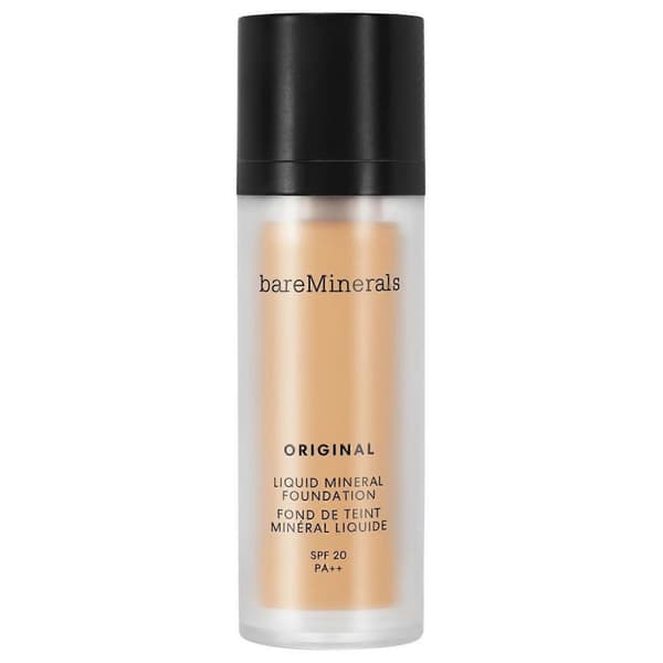 BareMinerals Original Liquid Mineral Luminous Liquid Foundation 18 Medium Tan SPF 20 30 ml 30ml