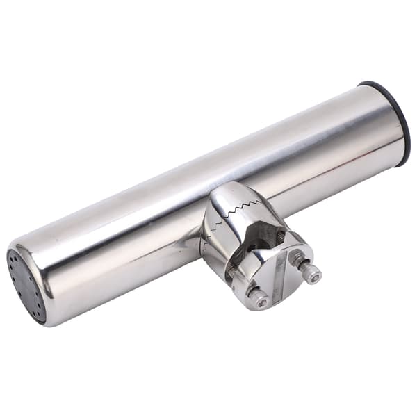 Fiskespødsholdere Rail Mount Yacht Pole Holder Clamp 316 Rustfrit Stål til Kajakfiskeri