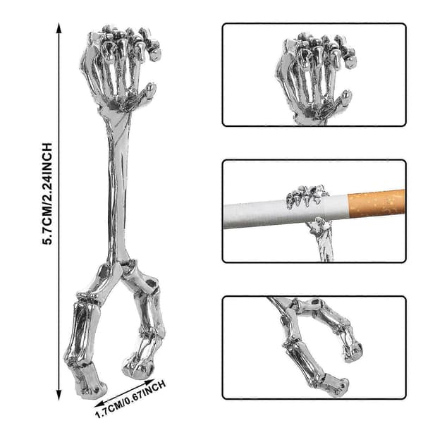 Rygerholderring 3 stk. cigaretholderring klofingerholderring dame rygerholderring minirygerholder