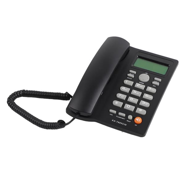 Håndfri Hurtigtelefon til Hjemmekontor Hotel Sort