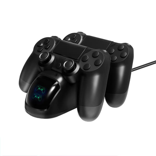 Dubbel USB 5V Laddare med LED-indikator för PS4 Xbox One