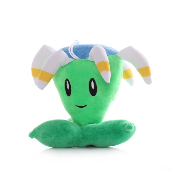 Plants vs Zombies Sunflower Pea Plyschleksaksdocka boomerang About 15-20 cm