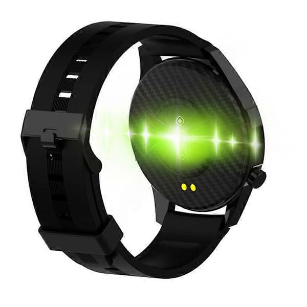 Fitness smartur Bluetooth guld dame pulsmåler smart armbånd Sort[dt] Black