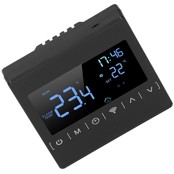 Programmerbar Wifi Termostat Industriel Gulvvarmestyring Touchscreen