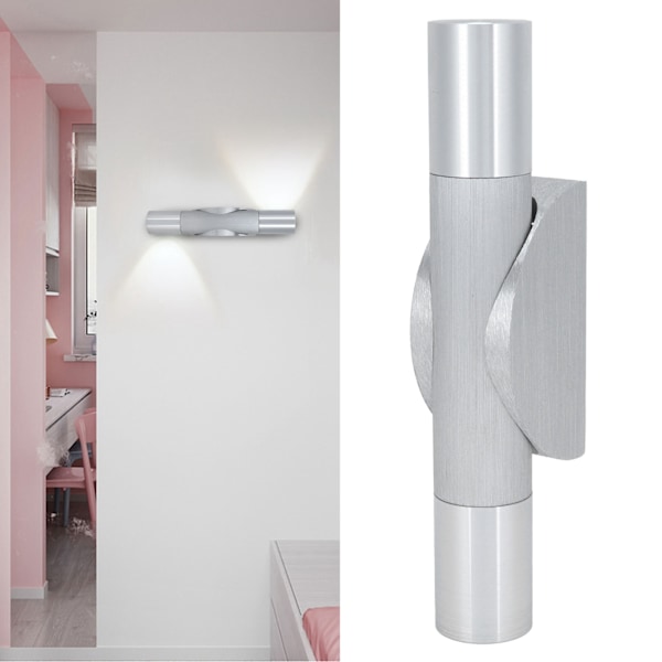360° Roterbar Dobbelthodet Vegglampe for Nattbord og Korridor Dekor