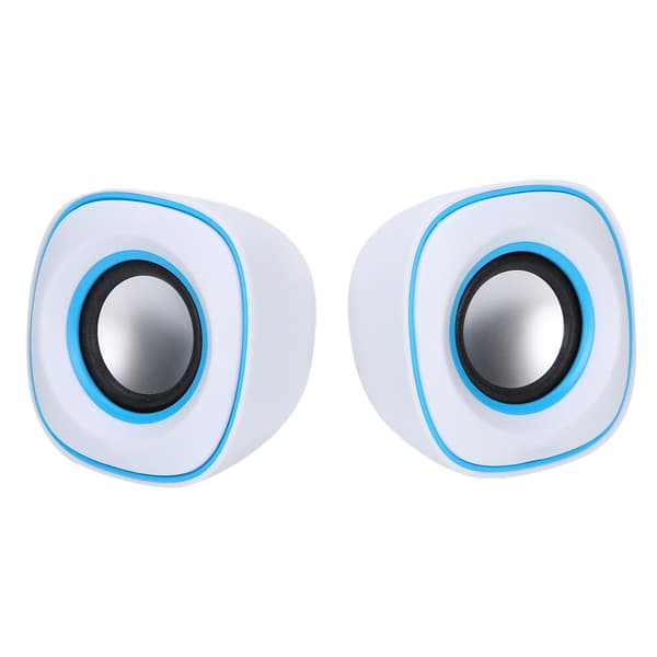 USB Høyttaler Mini Bærbar Stereo Lydboks 3.5mm Audio Socket jt-2605