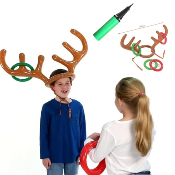 Christmas Ren Ring Toss Game-Standard Set