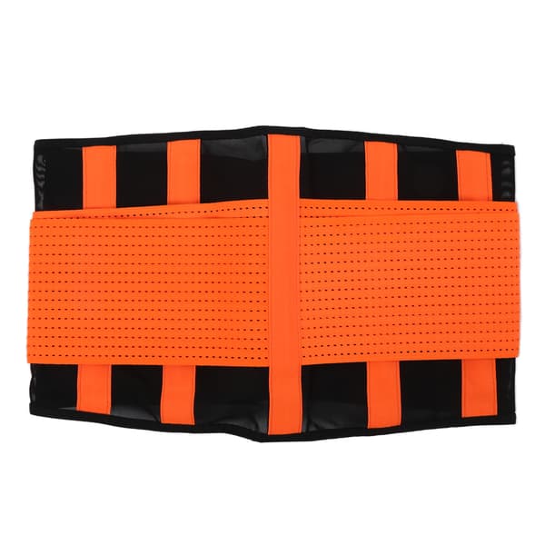 Justerbart Åndbart Lændestøttebælte Lumbalstøtte M Størrelse Orange
