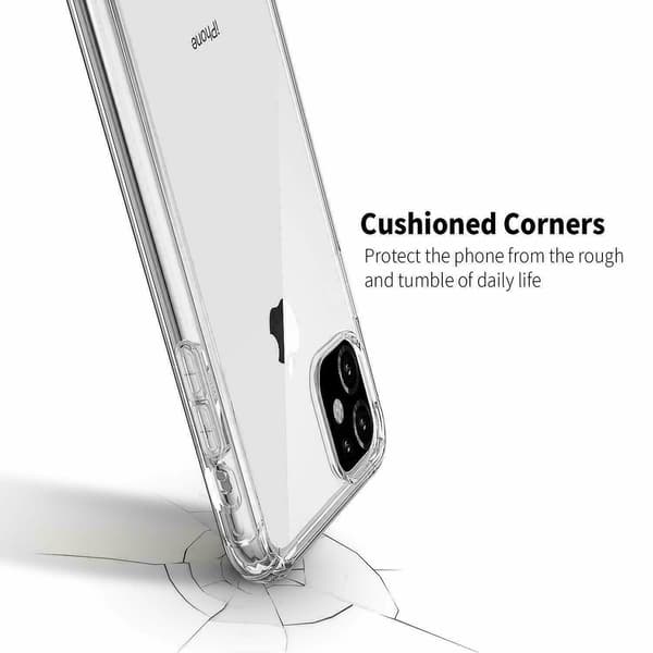iPhone XR - Bumper Ekstra Stødabsorberende Slankt Blødt Cover Transparent transparent