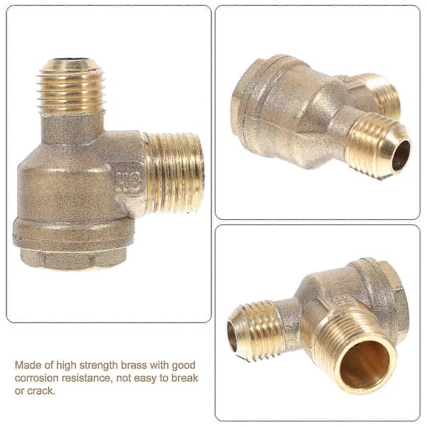[DT]Luftkompressor backventiler Mässing 2-ports backventiler Luftkompressordel