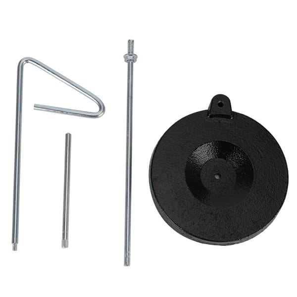 Metalltrådspoleholder med stabil base for symaskiner