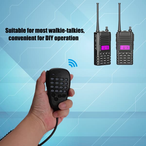 Yaesu FT-8900 OT8G Magnetisk Ring Handhållen Mikrofon