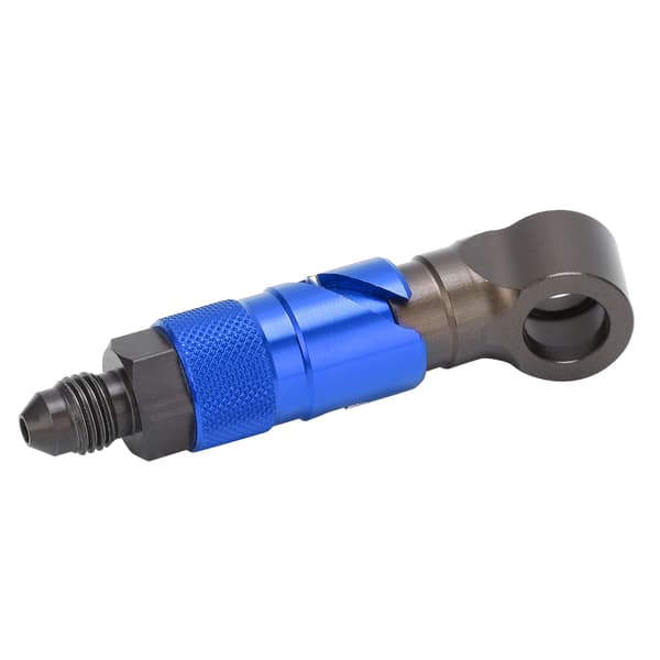 Bremseslange Quick Release Adapterkobling Universal for Olje Drivstoffslange Blå