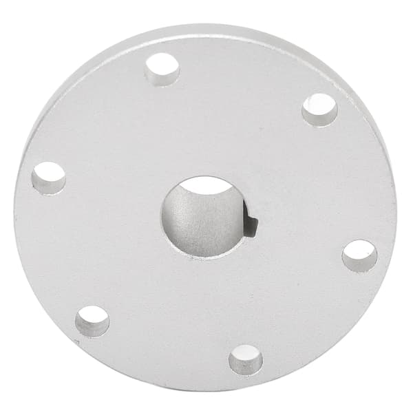 1/2in RC Nøgle Nav Aksel Kobling Aluminium Legering Sølv RC Model Tilbehør til Udskiftning