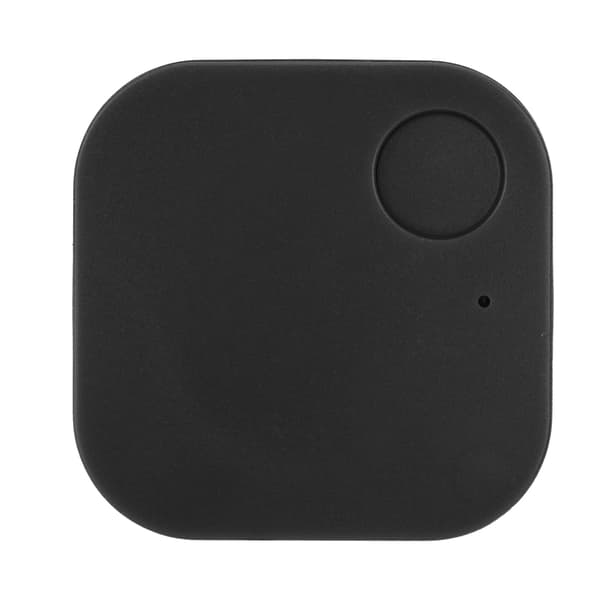 Bluetooth Nøglefinder Tile Tracker Sort Anti Tabt GPS Lokalisator til Nøgler Børn Kæledyr