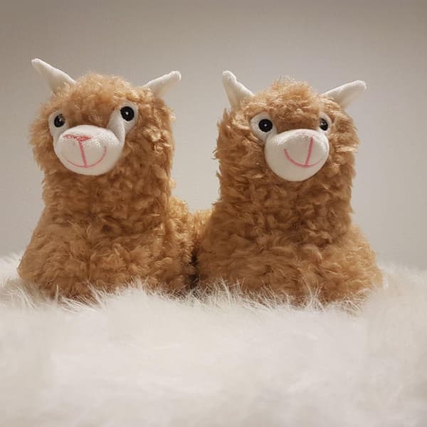 Hjemmesko, Alpaca - Størrelse 36-41 Brun brown