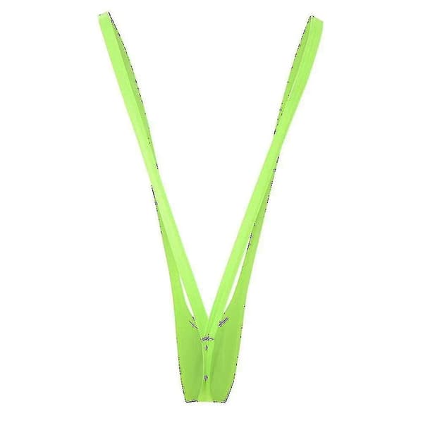 Neongrøn Borat Mankini til mænd - Eksperter i grænseoverskridende e-handel