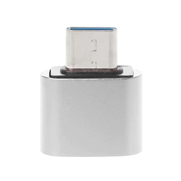 USB C - USB 2.0 -sovitin USB-C (uros) - USB 2.0 (naaras) -liitinlaite Black