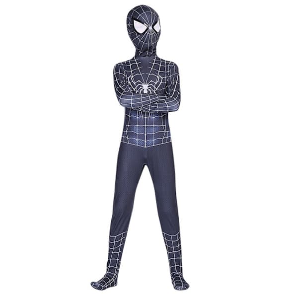 Rød Sort Spiderman Kostume Spiderman Kostumer Børn Spiderman Cosplay Tøj Halloween Kostume E 150 E E 150