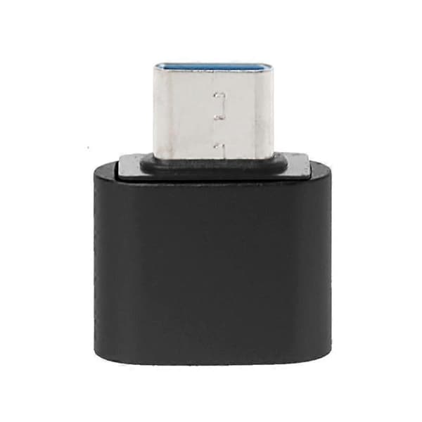 USB C - USB 2.0 -sovitin USB-C (uros) - USB 2.0 (naaras) -liitinlaite Black