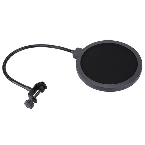 Pop-suoja Naamio Äänitysstudiomikrofoniin, halkaisija 15,5 cm