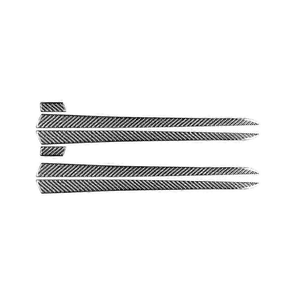 For 2003-2010 Karbonfiber Bildør Trim Interiørtilbehør Carbon Fiber Pattern