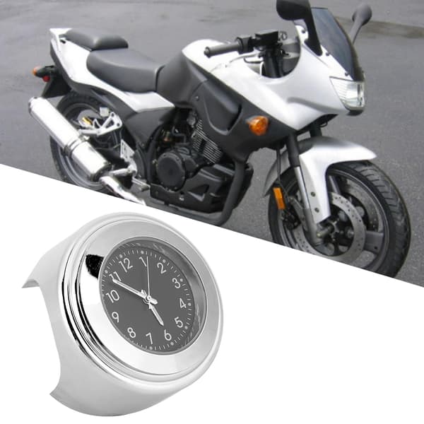 22-25 mm Universal Motorcykel Styrur Metalmontering Sort Urskive