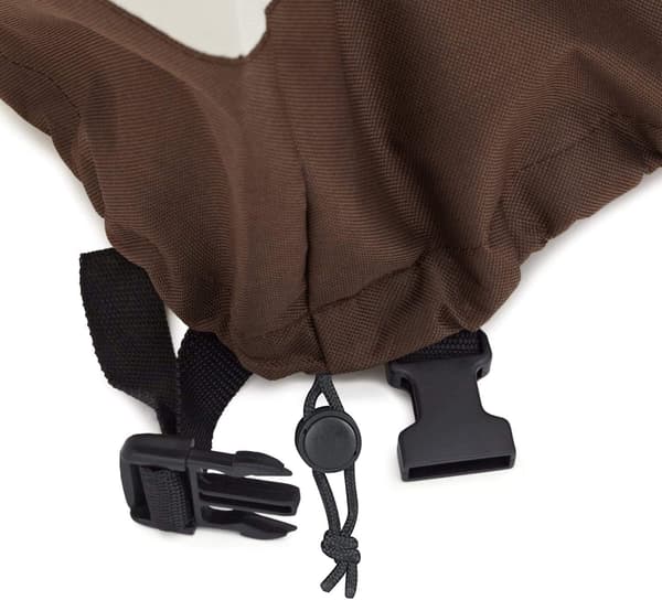 【DT】Beige+Ljusbrun 210D Skyddsöverdrag för 3-sits soffa-XF27-
