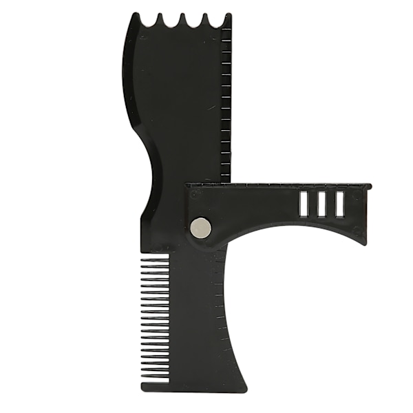 Expert för gränsöverskridande operationer: White Barber Pencil Black Beard Stencil Guide Template Kit för trimning och skötsel av skäggform