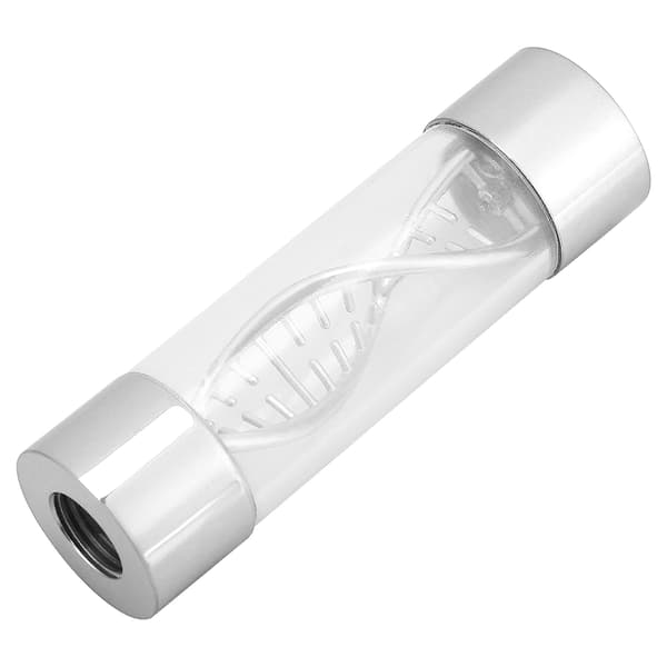 Sølv Spiral Metall Vannstrømmåler for PC Vannkjøling