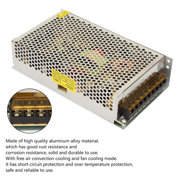 250W 12V 21A LED Switching Strömförsörjning Driver Adapter Industriell Utrustning