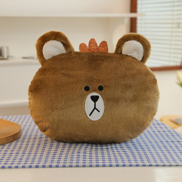 Plysch tecknad handvärmare täckkudde student tupplur kudde Rilakkuma 32cm ordinary models