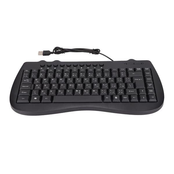 Tunt Tyst 95-tasters USB-tastatur til stationær computer