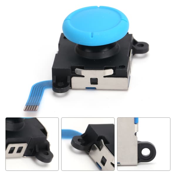 Sininen analoginen joystick-painikemoduuli Switch Joycon Lite -ohjaimelle