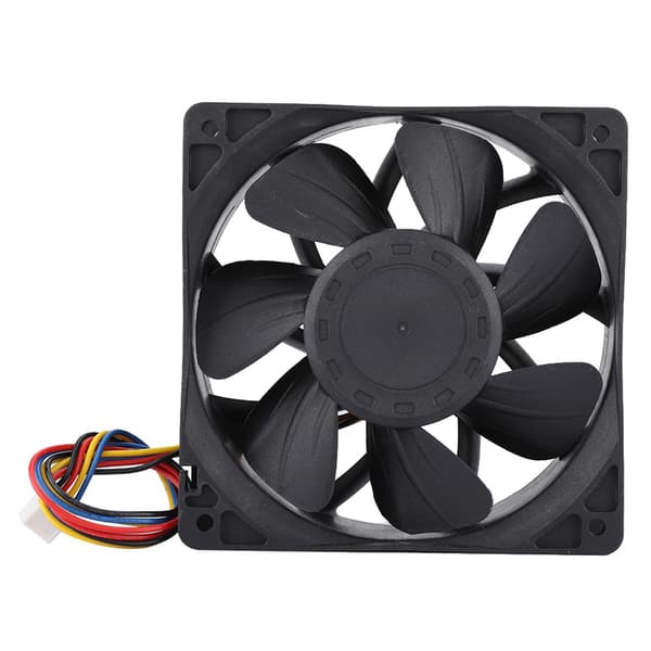 12 cm PWM CPU-blæser med hastigheds- og temperaturstyring DC12V 1,5A