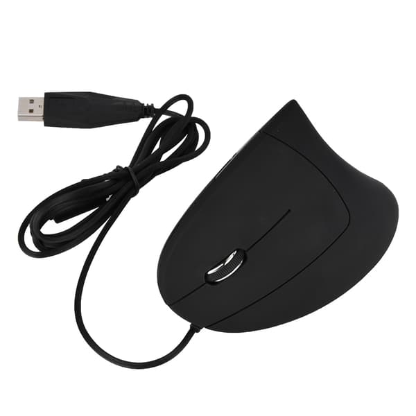 Ergonomisk venstrehånds gaming mus USB kablet