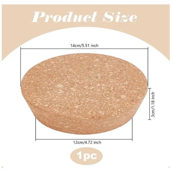 [DT]store korkpropper 12~14cm korkpropper krukke propper træ kegleprop til.