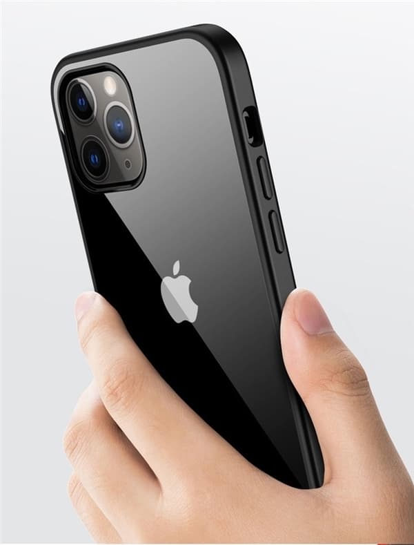 Elegant mobildeksel til iPhone 12 mini, Svart Svart 50