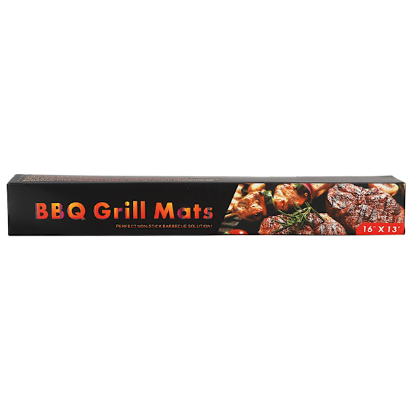 Sett med 5 gjenbrukbare grillmatter - Ideell for grilling hjemme og utendørs