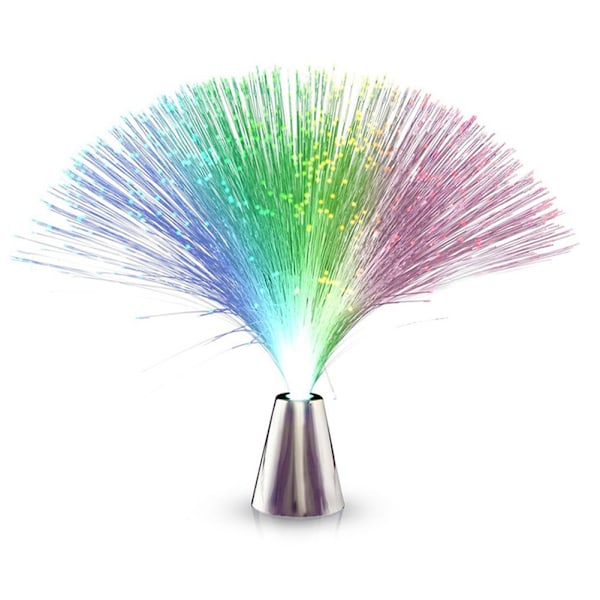 Elegant Fargeskiftende LED Fiberoptisk Nattlampe for en Romantisk Atmosfære