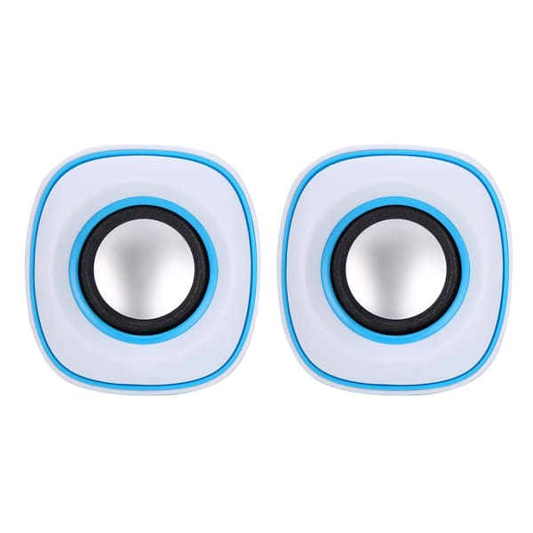 USB Høyttaler Mini Bærbar Stereo Lydboks 3.5mm Audio Socket jt-2605