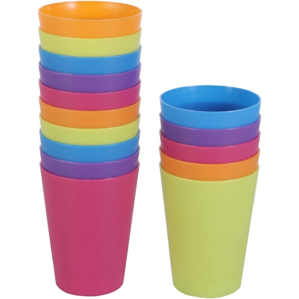 3st 260ML gula plastmuggar Hemma dricksfest yellow