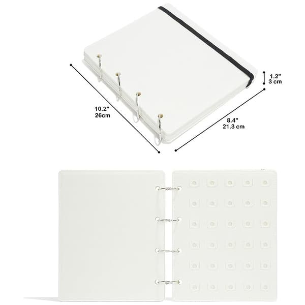 【DT】Skocharms-displayholder for Crocs - Inkluderer ikke tilbehør White