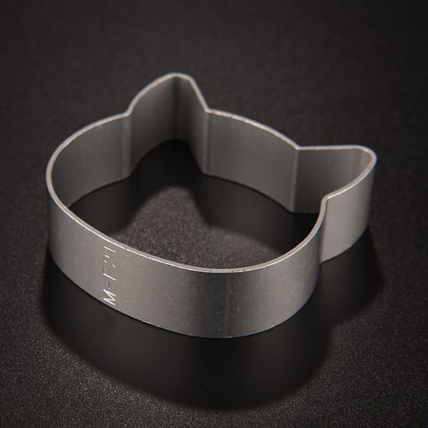 Katt hodeform Baking Sukker Kake Kjeks Cookie Cutter Dekorering