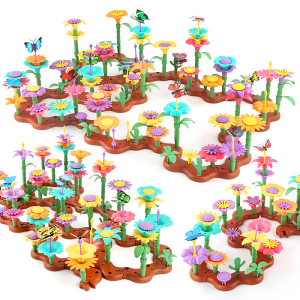 DIY Variety Stitching Garden Variety Garden Creative Building 272pcs