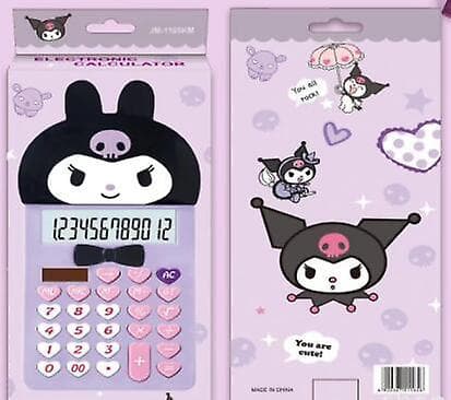 Kompakt Sanrio Lommeregner 12-cifret LCD-display