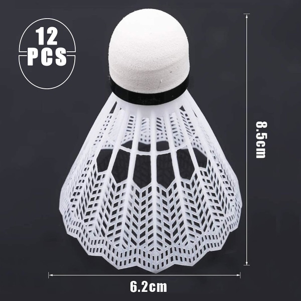 Badminton Nylon Fjädrar Plast För inomhussport utomhus